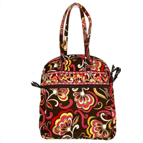 VERA BRADLEY “Puccini” Tall Zip Tote Bag - Picture 10 of 16